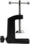 1PCS Black Aluminum Alloy Desk C-Clamp Desk Light Mounting Cantilever Bracket With Adjustable Screws for Microphone Arm and Desktop Table Lamp...