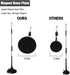 (2Pack) SMA Antenna 4G LTE 12Dbi 700-2700MHz Cellular Antenna Magnet Mount 4g Antenna 12Dbi 4G LTE CPRS GSM 2.4G WCDMA 3G by EJOYS...
