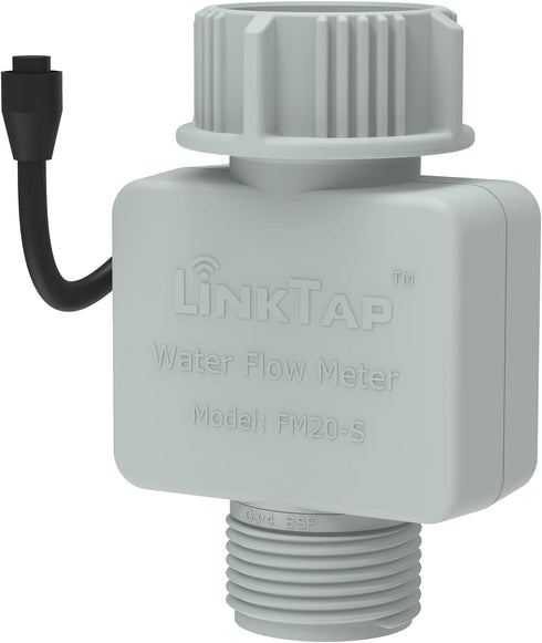 LinkTap Micro Flow Meter - Compatible with LinkTap G2S and G2 Water Timer, Ideal for Drip Irrigation (0.05-1.3 GPM)...