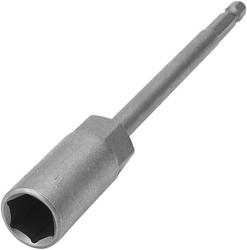 Utoolmart 1/4" Quick-Change Hex Shank 14mm Nut Setter Driver Drill Bit, 150mm Length, Metric No-magnetic 1 Pcs...