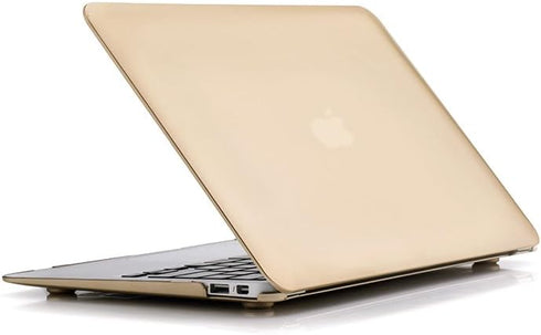 RUBAN Case Compatible with MacBook Air 11 Inch Release (A1370/A1465), Plastic Hard Case Cover for MacBook Air 11 Inch, Gold...