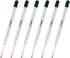 3.9'' ballpoint pen refill, replaced stylus and ballpoint pen metal refill, smooth writing ballpoint pen refill (black, 6 Pack)......