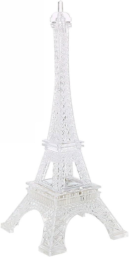 Colorful Eiffel Tower Lighting Desk Bedroom Decoration LED Lamp (7.6 Inch)...