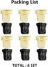 6 Set Rear Seat Clip?Cushion Clamp?Universal Automobile Rear Seat Fixing Buckle?Automobile Cushion Buckle?Suitable for Most Audi/Volkswagen/Buick/...