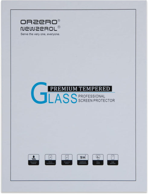 Orzero (3 Pack) Tempered Glass Screen Protector Compatible for Fossil Gen 5E 42mm/Fossil Gen 5E 44mm Smartwatch, 2.5D Arc Edges 9 Hardness High De...