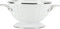 Golden Rabbit Enamelware - 1qt Petite Colander (Solid White)...