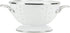 Golden Rabbit Enamelware - 1qt Petite Colander (Solid White)...
