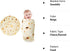 Tortilla Blanket, Baby Burritos Swaddle Blanket, Taco Blanket for Newborn Toddler, 285 GSM Soft Flannel Wearable Wrap Funny Gifts for Baby Shower ...