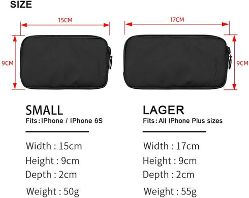 YKYWBIKE Cycling Essentials Case Cell Phone Bag Bike Tools Kit Pouch for Jersey, Waterproof Sweat-proof Dirt-resistant...