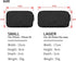 YKYWBIKE Cycling Essentials Case Cell Phone Bag Bike Tools Kit Pouch for Jersey, Waterproof Sweat-proof Dirt-resistant...