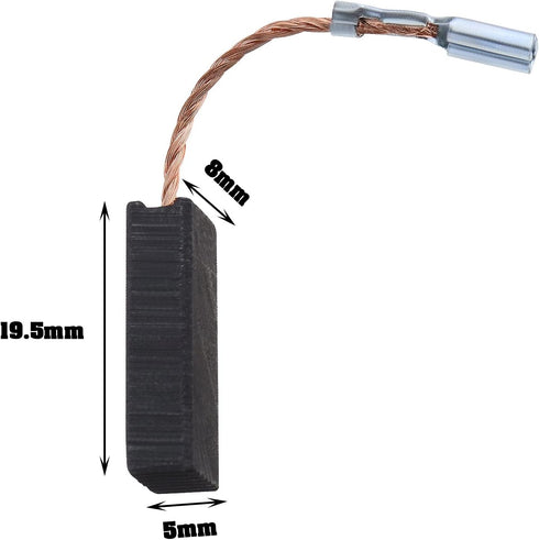 2 Pairs Carbon Brushes Compatible with Bosch GBH 2-24 DFR/GBH 2-24 RLE/GBH 2-24 DSR/GBH 2-24 DSE Rotary Hammer Drills Power Tools Electric Tools 5...