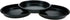 3pcs 7inch Non-Stick Bakeware Pizza Pan Aluminum Baking Pan for Healthy & Durable...