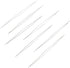Craftdady 10Pcs Big Eye Beading Needles 2.24-Inch Stainless Steel Collapsible Embroidery Sewing Needles for Jewelry Making...