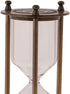 Retro Metal Sandglass Empty Hourglass Sand Timer Without Sand for Home Office Decoration (Bronze - L)...