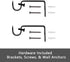 Curtain Rods for windows 66 to 120 inch,5/8 inch Decorative Curtain Rod Set, Matte Black Splicing Heavy Duty Metal Curtain Rod with Brackets...