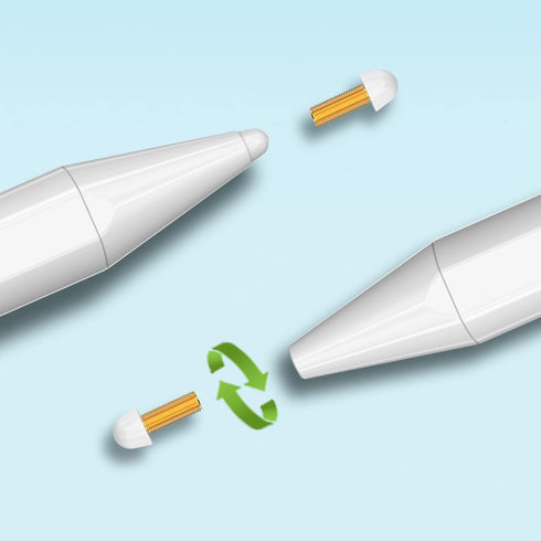 White Replacement Tips for Threepluslink Stylus Pen, high Precision and Easy Replacement...