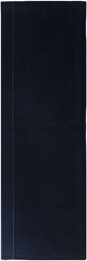 WOMACO Linen Refrigerator Door Handle Cover Antiskid Protector for Handles of Fridge Oven Microwave to Keep Off Fingerprints,Liquid,Oil Stain,Food Spot and Impact, 1 Pair (Black)