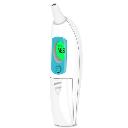 Ear Thermometer for Adults and Kids, Digital Thermometer with Fever Alarm and Instant Accuracy Readings, Infrared Thermometer Gun for Infants, Bab...
