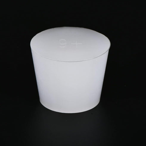 MECCANIXITY Silicone Rubber Tapered Plug 36mm to 46mm Solid White for Powder Coating, Painting, Anodizing, Plating, Sandblasting, Laboratory Use...