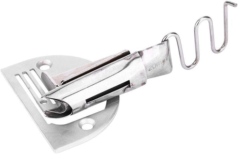HEEPDD Sewing Machine Folder , Adjustable Double Fold Right Angle Bias Set Binding Attachment Folder for Lockstitch Sewing Machine(22mm)......