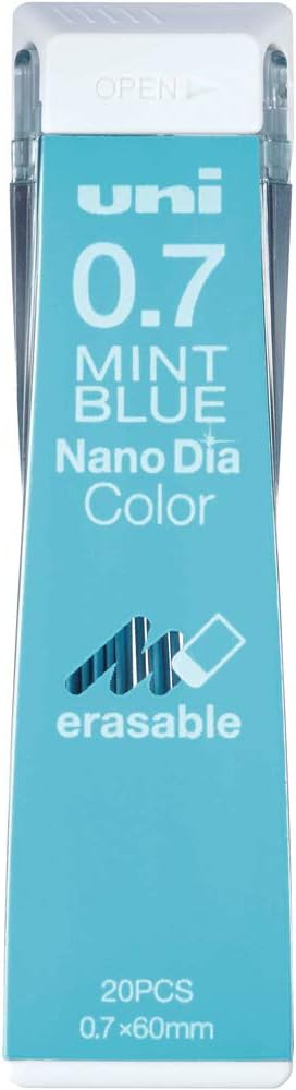 uni Color Mechanical Pencil 0.7mm Lead, Nanodia, Mint Blue, 0.7mm Lead...