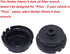 64mm 4 Slots Aluminum Oil Filter Wrench for Toyota, Lexus, RAV4, Camry, Tundra, Highlander, Sienna, Cruiser, Tacoma - 3/8 Inch Square...