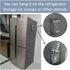 Ice Scoop Holder Stainless Steel Ice Maker Scoop Holder Scooper Accessory for Frigidaire Counter Top Ice Makers and Machines Kitchen Freezer Bar P...