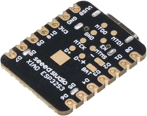 Seeed Studio XIAO ESP32S3(Supports Arduino) - 2.4GHz Wi-Fi, BLE 5.0, Dual-core, Battery Charge Supported, Power Efficiency and Rich Interface, Ide...