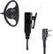 2-Way Radio Earpiece D Shape Loop Ring Ear Piece Headset for Baofeng uv5r uv 5r uv-5r for Retevis rt21 rt22 for Sancom for Kenwood 2 Pin Walkie Ta...
