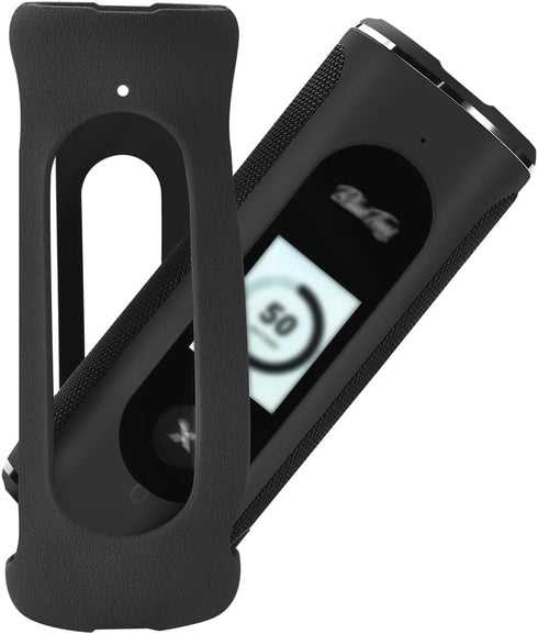 Carrying Silicone Cover Case Compatible with Blue Tees Golf Player+ GPS Speaker with Touch Screen Display (Black)...
