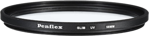 PATIKIL 58mm UV Filter, 2 PCS UV Protection Filter SLIM UV Protection Camera Lens Filter Aluminum Optical Camera Accessory Crystal Clear Pics for ...