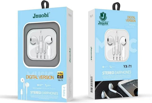 Wired Headphones with USB C (Type C) Connector, Built-in Microphone & Volume Control Music, Phone Calls, and Volume. Compatible with phone/iPad/iP...