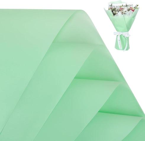 FUHITIM 20 Sheets Flower Wrapping Paper -Waterproof Floral Bouquet Wrapping Paper Used for DIY Crafts, Gift Packaging, Florist Supplies Packaging ...