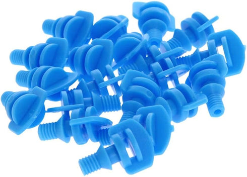 MroMax 25Pcs 360 Degree Micro Sprayer Automizing Sprinkler Nozzle Hydroponic Aeroponic Misters Fan Jet for Miniature Garden Lawn Plant Irrigation ...