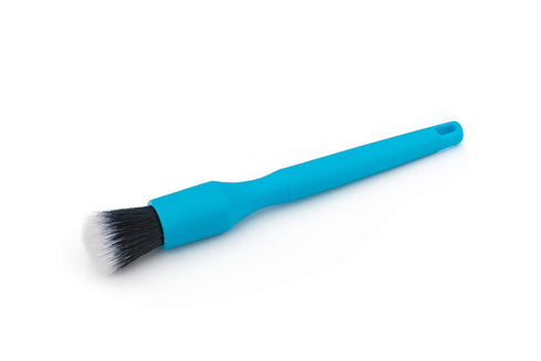 Detail Factory - Crevice Mini Detailing Brush Combo Kit - One Boar's Hair Brush + One Ultra-Soft Synthetic Brush, Heavy Cleaning Action for Small ...