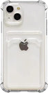 Phone Case with Single Card Holder Compatible with iPhone 12 promax Clear Transparent Shockproof Bumpers Cases for Camera Lens Protector (12 Pro M...