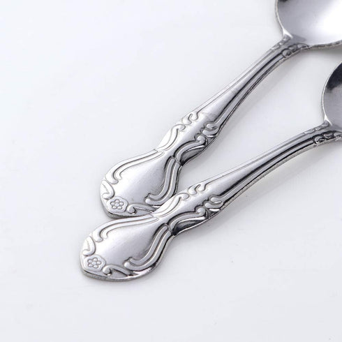 Coffee Spoons Set of 12, Mini Coffee Spoons, Stainless Steel Espresso Spoons, Small Spoons for Dessert, Tea, Appetizer, 4.6 inch, Silver...