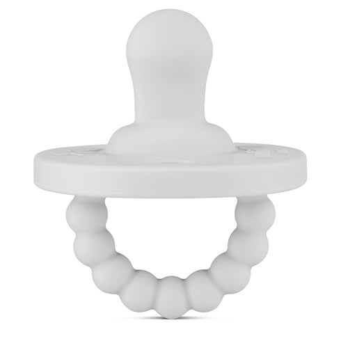 Ryan & Rose Cutie PAT Pacifier Teether (Flat, Grey)...