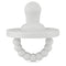 Ryan & Rose Cutie PAT Pacifier Teether (Flat, Grey)...