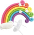 Rainbow Cake Topper Cupcake Pick Wedding Birthday Party Favor Dessert Rainbow Design Cake Pick...