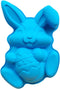 Bunny Holding Egg Cake Pan, BPA Free and Non-Stick Rabbit Silicone Bakeware Mold for Baking Easter Day Party Cake Dessert (Random Color)...