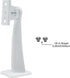 Mini Projector Wall Mount Security Camera Mount Bracket for Camera with 1/4 Screw Head Wall Mount Projector, and Webcam Housing (White) (7.36in)...