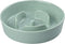 SPUNKYJUNKY Slow Feeder Ceramic Dog Bowls for Small Breed Slow Down Eating Anti-Choking Dishes Slow Feeding for Fun Pet Bowl(10OZ Bowl,Light Green...