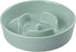 SPUNKYJUNKY Slow Feeder Ceramic Dog Bowls for Small Breed Slow Down Eating Anti-Choking Dishes Slow Feeding for Fun Pet Bowl(10OZ Bowl,Light Green...