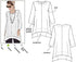 Style Arc Sewing Pattern - Daisy Designer Tunic (Sizes 18-30)...