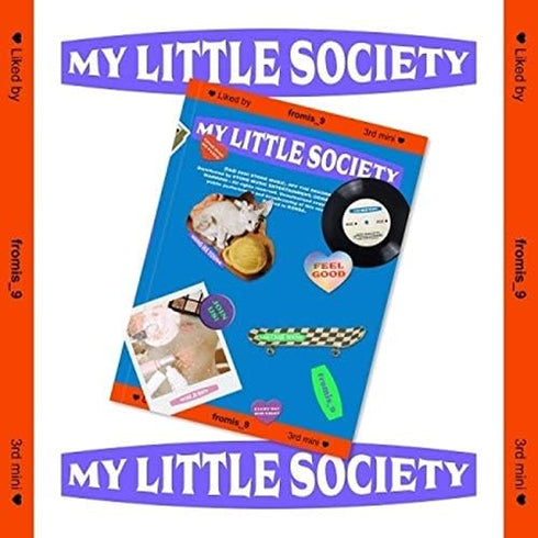 Fromis_9 My Little Society 3rd Mini Album My Society Version CD+72p PhotoBook+1p Mini Card+2p PhotoCard+Tracking SealedQ...