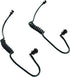 Acoustic Tube Earpiece Coil Tubes Replacement Compatible with Motorola Kenwood Baofeng Midland Two Way Radio Headsets or Walkie Talkie Earpieces (...