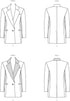 Butterick Misses' Lined Jackets Sewing Pattern Kit, Design Code B6960, 18-20-22-24-26, Multicolor...