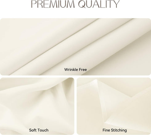 Romanstile Round Waterproof Tablecloth, Stain Resistant Washable Table Cloths Wrinkle Free Polyester Table Covers for Kitchen Dining Party Wedding...