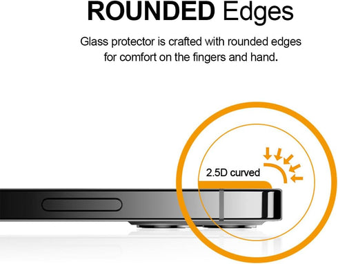 Supershieldz (2 Pack) Designed for iPhone 12 Pro Max (6.7 inch) + Camera Lens Tempered Glass Screen Protector, 0.33mm, Anti Scratch, Bubble Free...